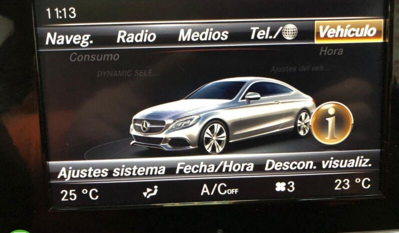 MERCEDES – Clase C Coup&eacute; – C 220d Coup&eacute; Sport lleno